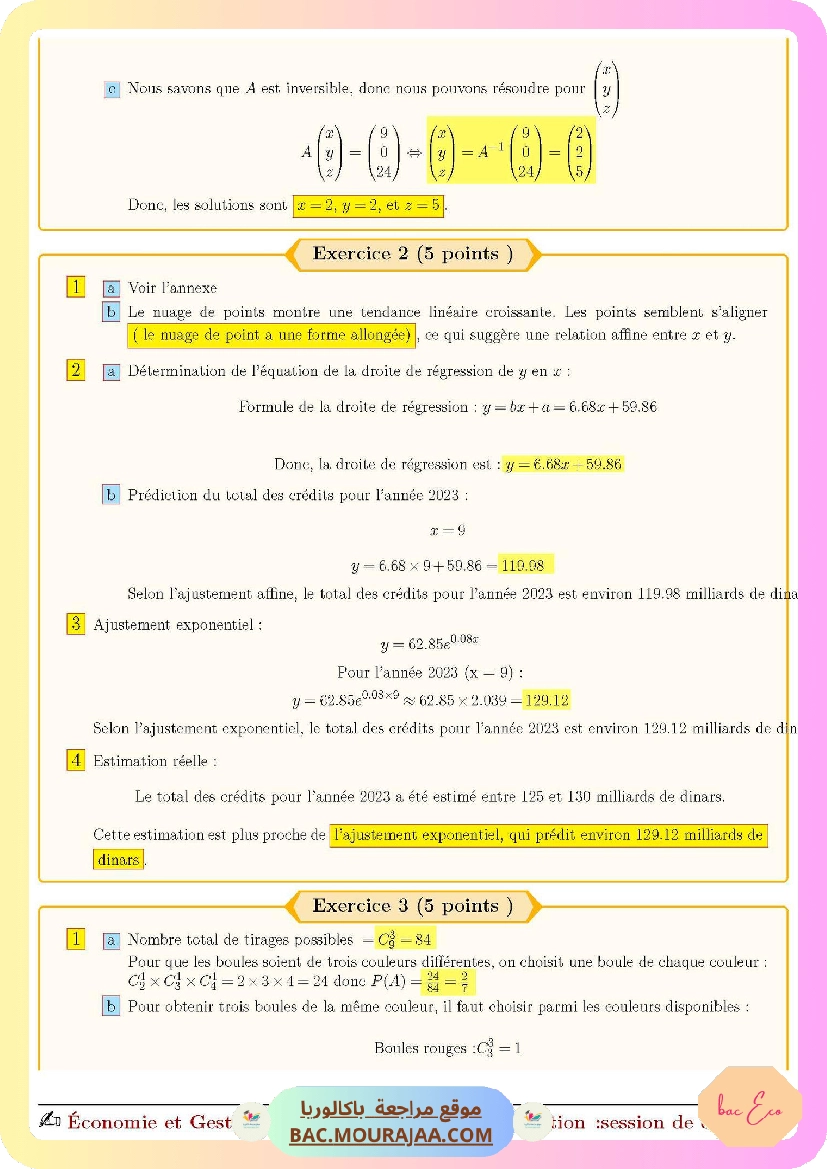 telecharger Corrigé_controle_math_Bac_2024_Section_eco