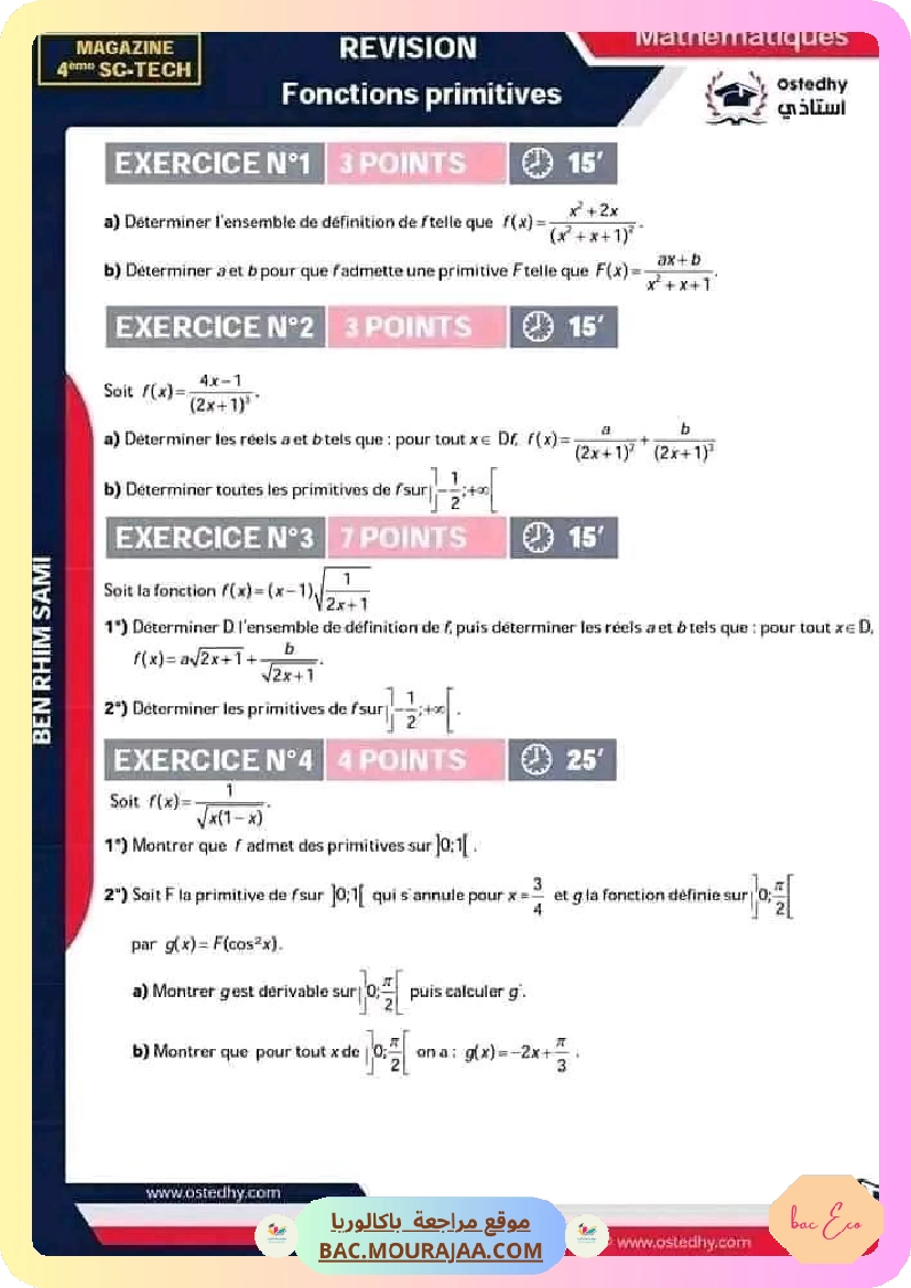 revision mathematique complet