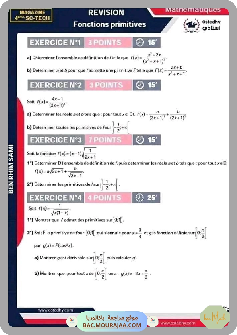 revision mathematique complet