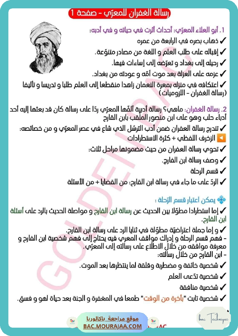 رسالة الغفران للمعري