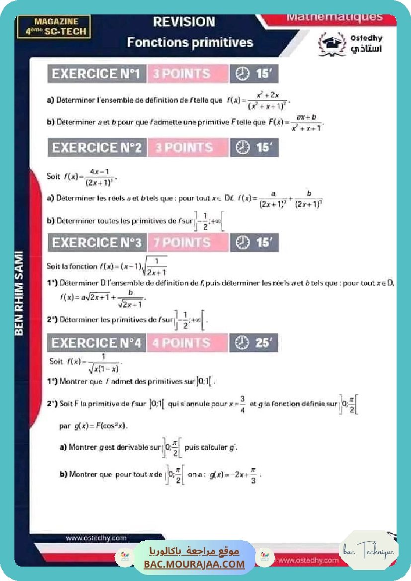 revision mathematique complet