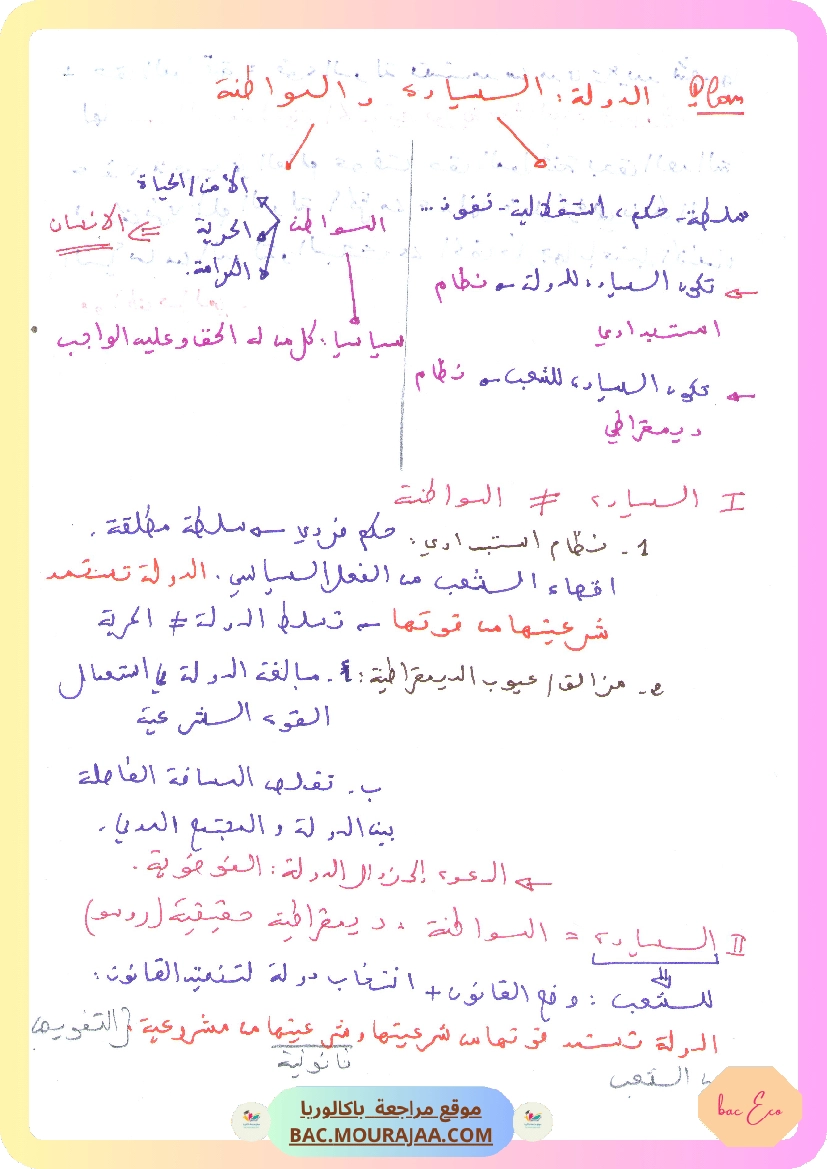 محور الدولة