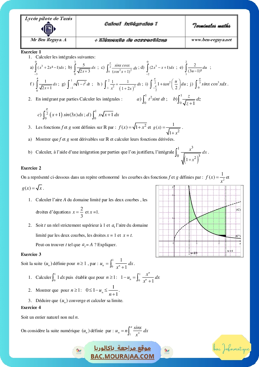Calcul integral 1