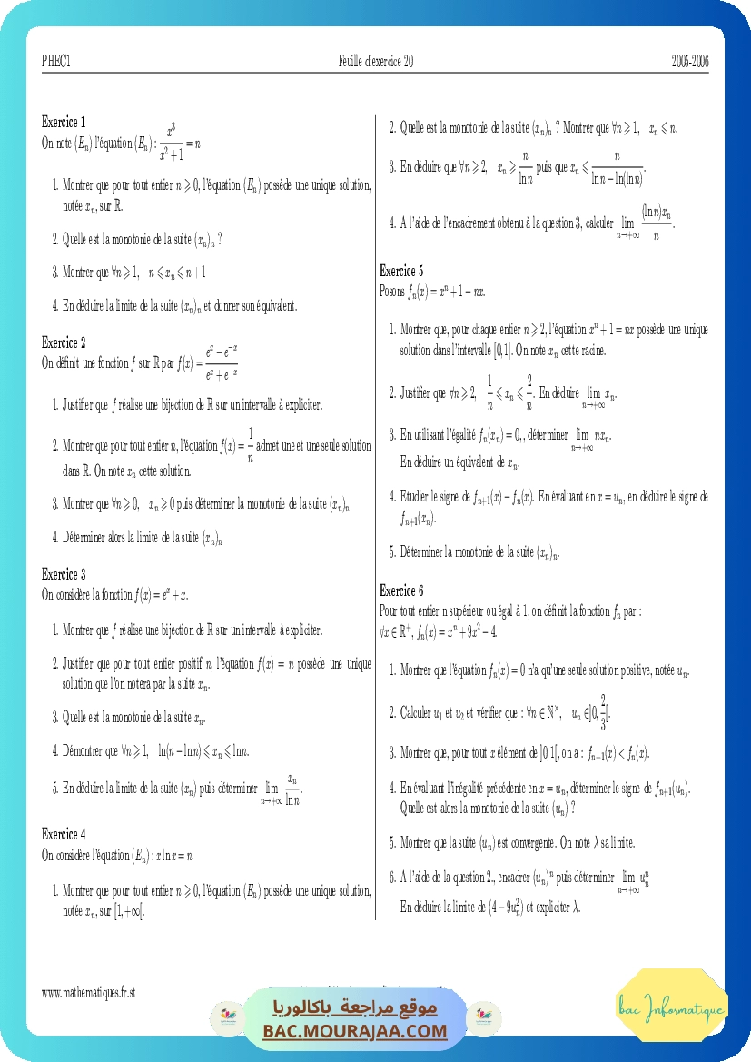 exo20 bijection suites