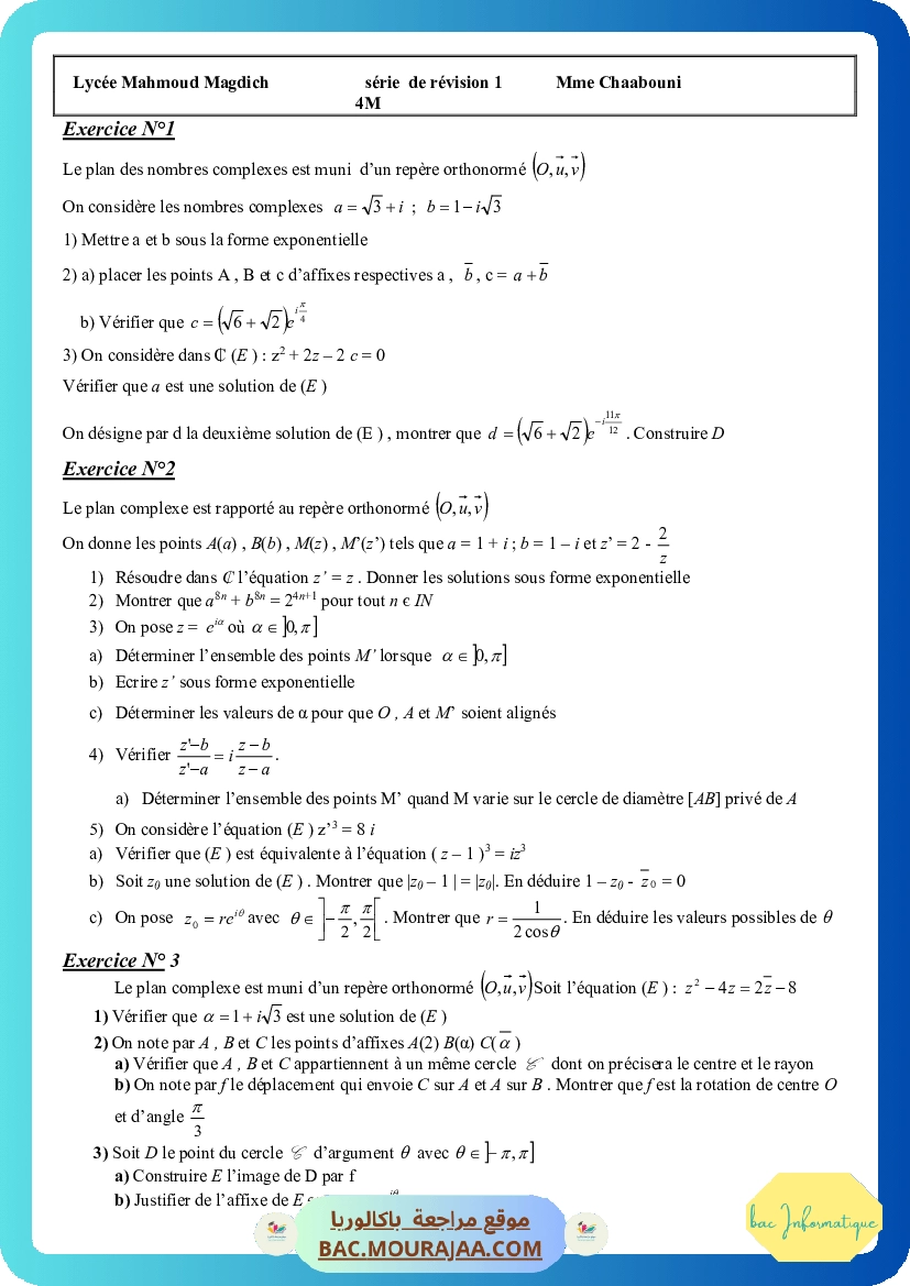 Serie de revision 4