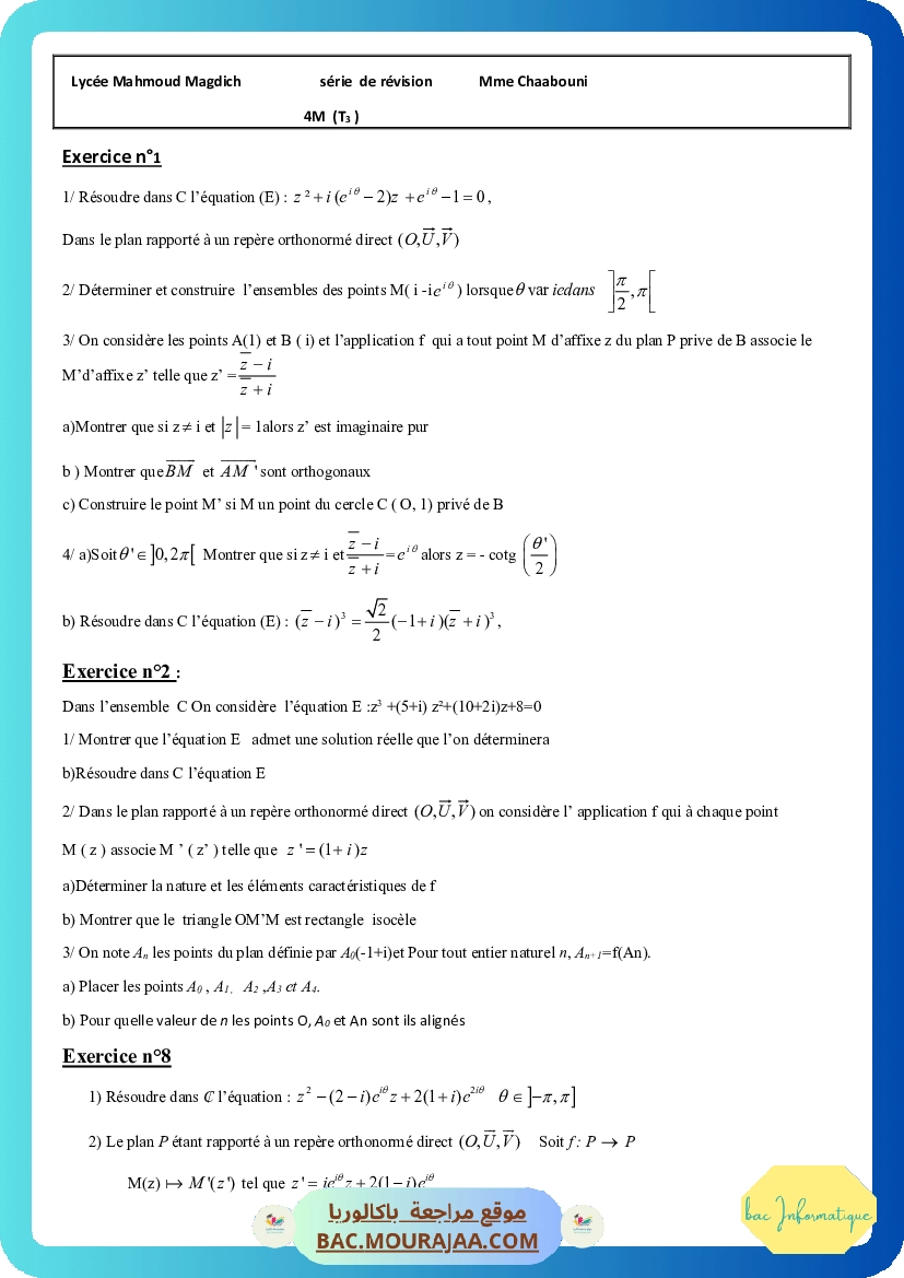 Serie de revision 5