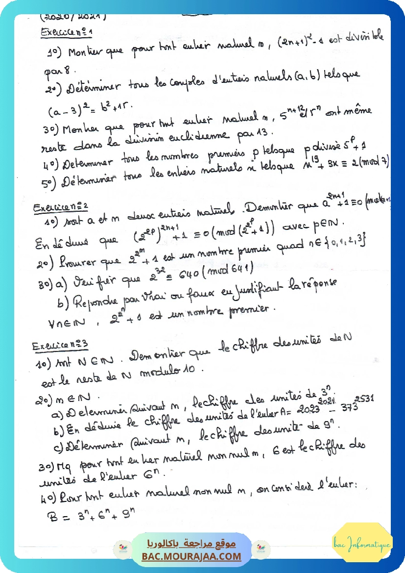 Series arithmetiques