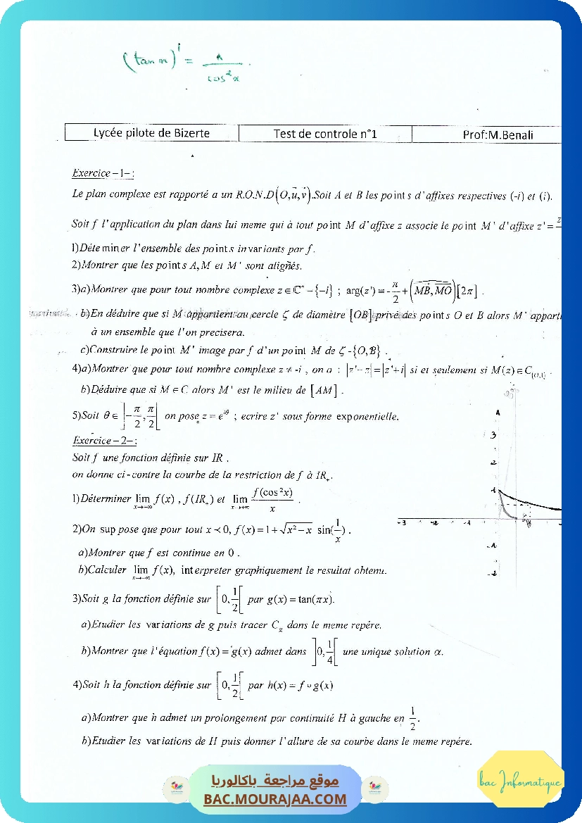 Test de controle 1