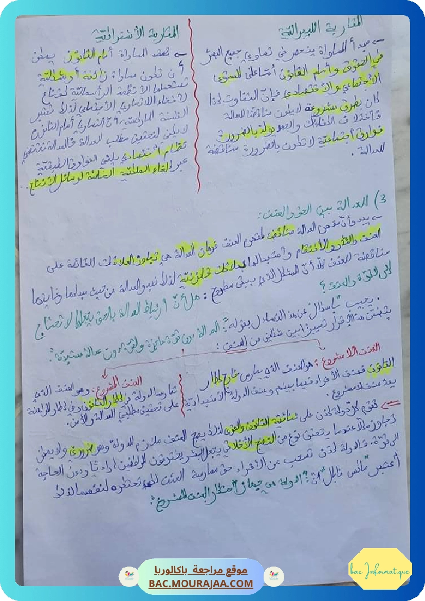 تلخيص محور الدولة
