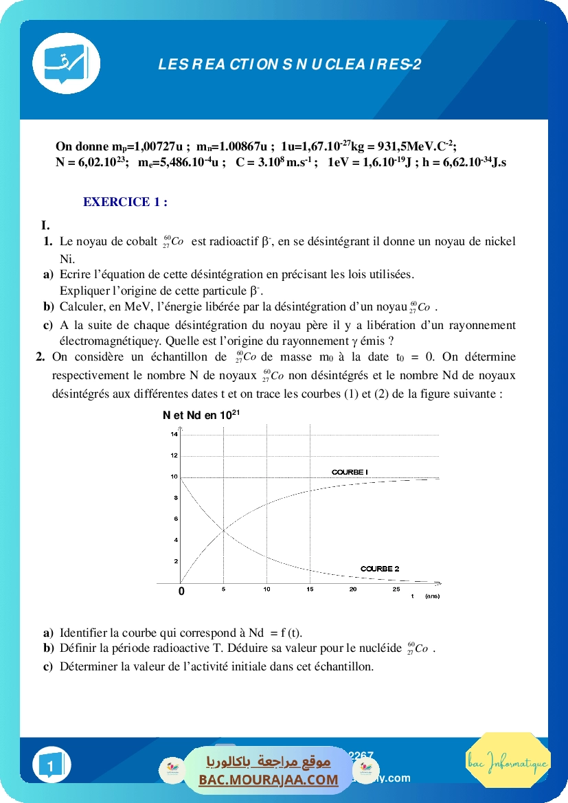 Les reactions nucleaires-2