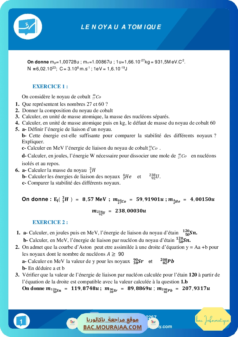 Noyau atomique