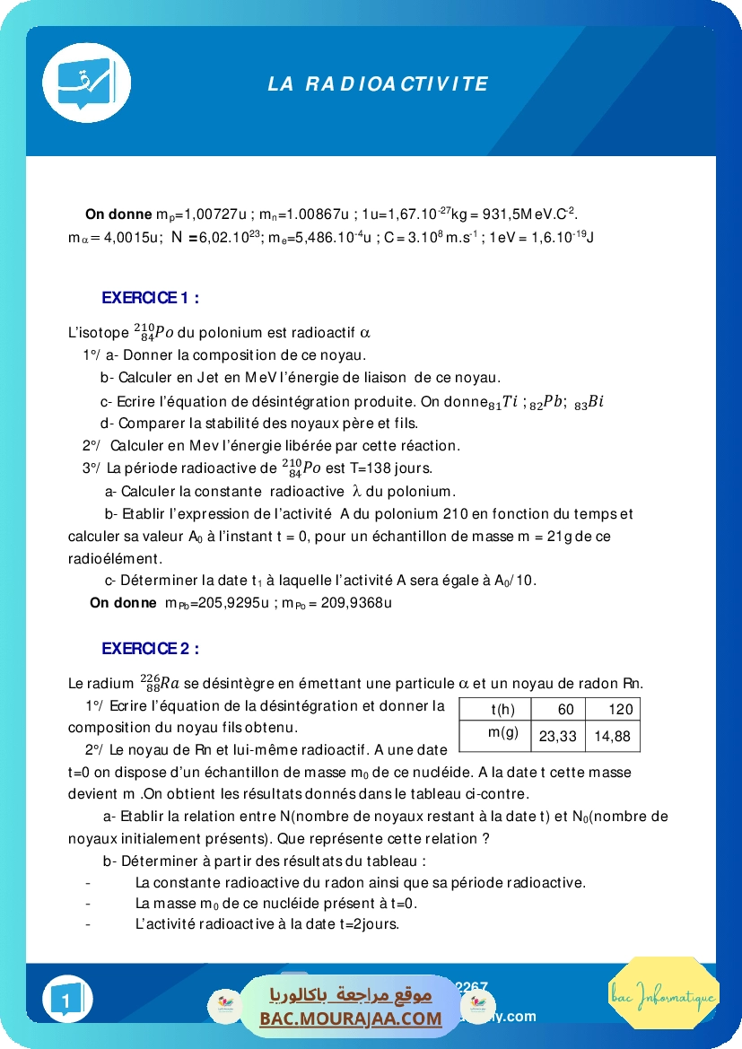 Radioactivite 1
