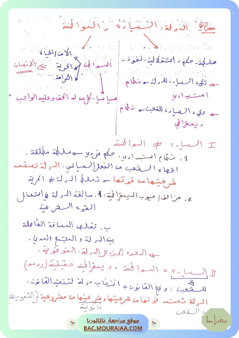محور الدولة