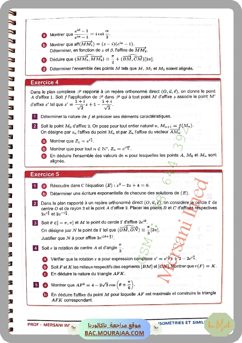 collection_pilote_Bac_MATH(Tome2)_correction