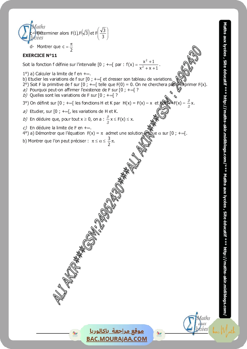 integration-fiche et series