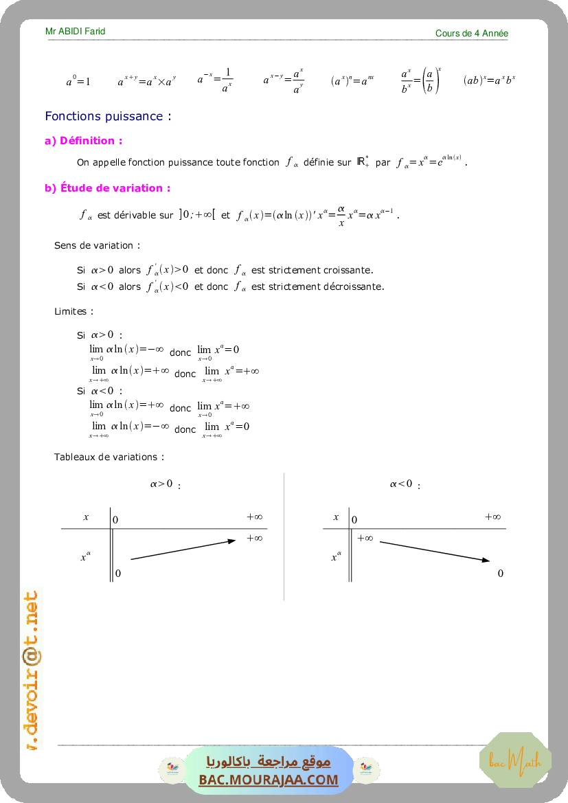 derivabilite