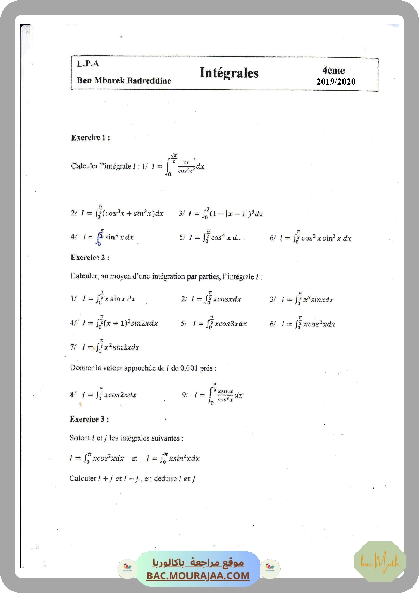 integrales
