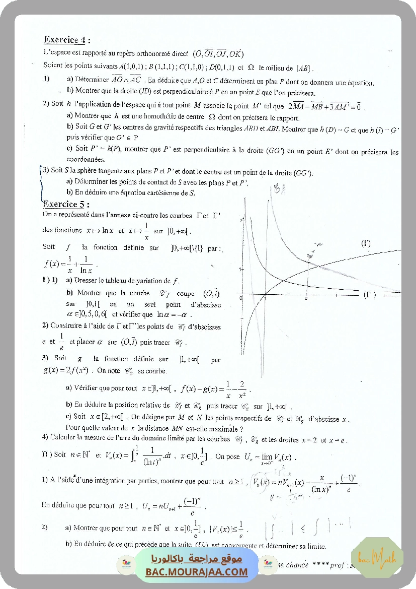 Serie_28_Etude_de_fonctions