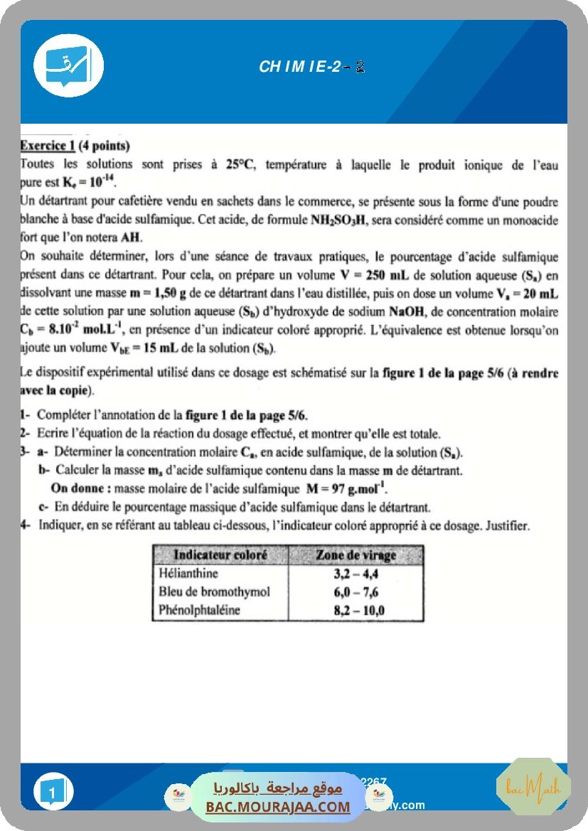 serie chimie-2