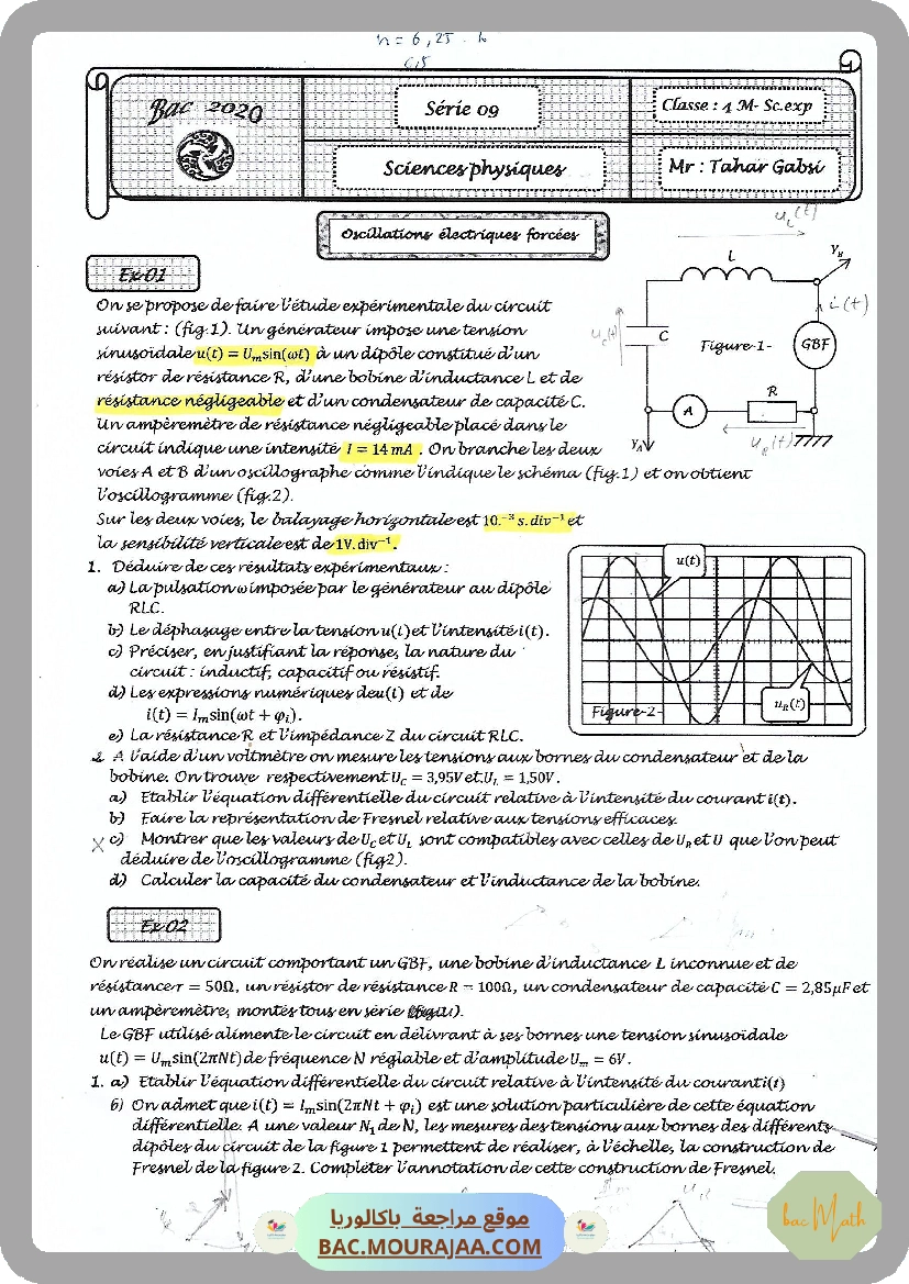 Oscillations_electriques_forces