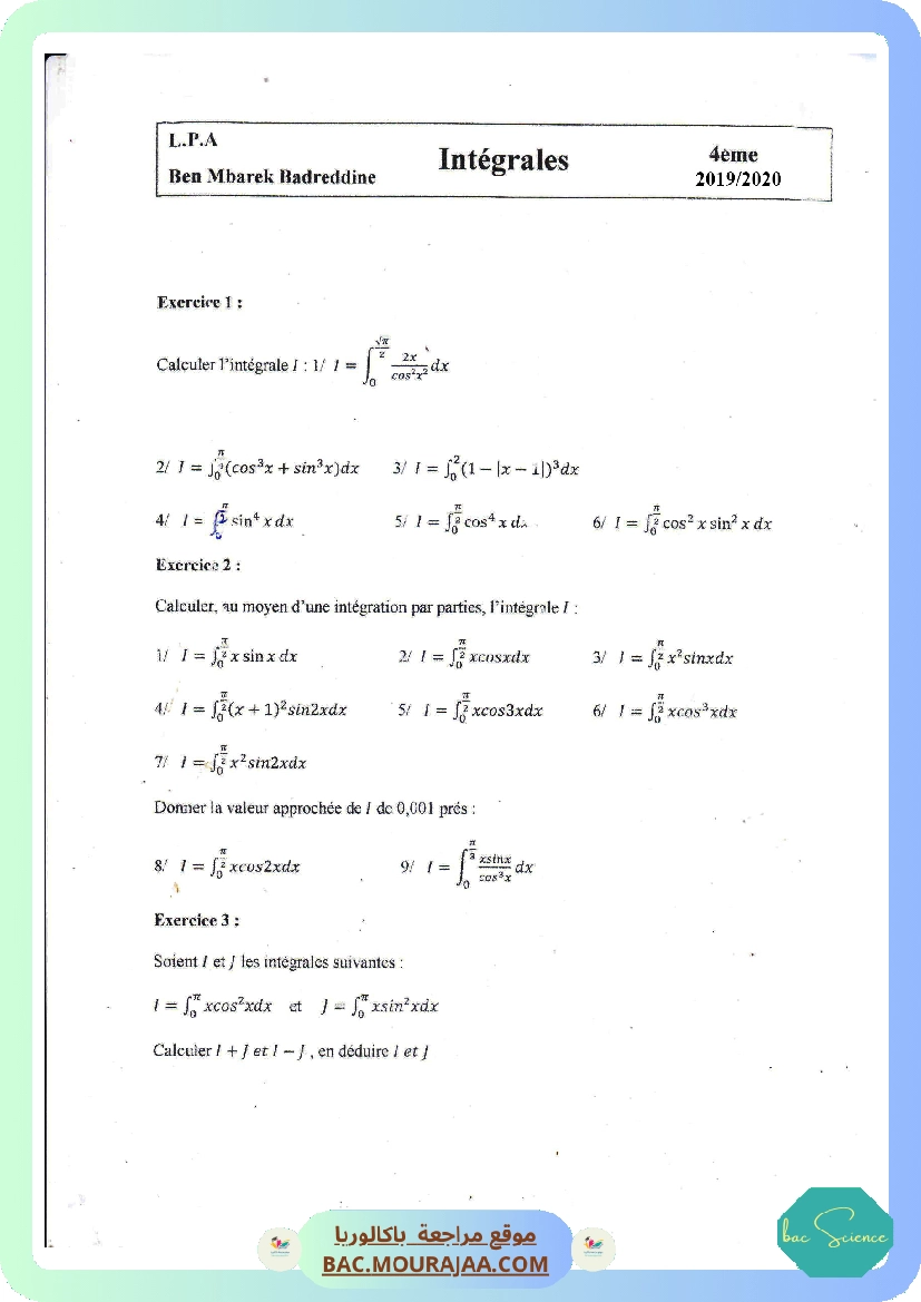 integrales