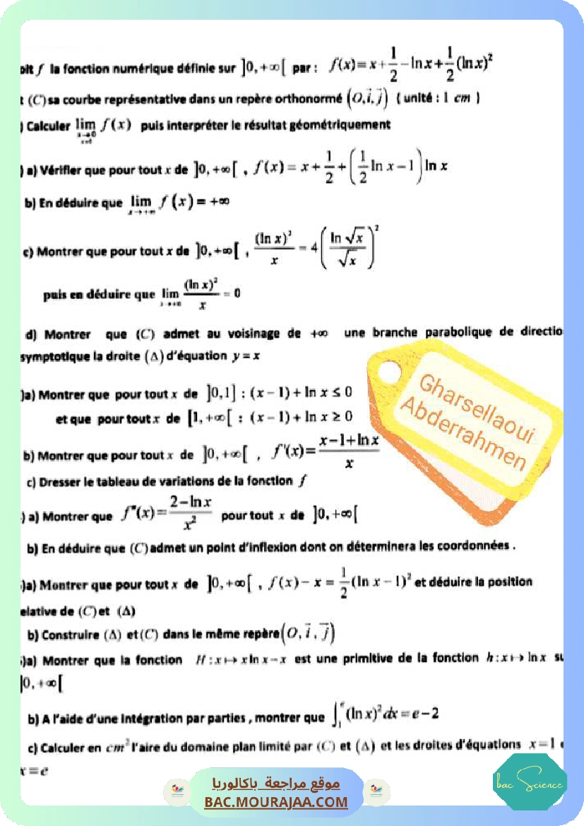 Exercices-Bac-ln