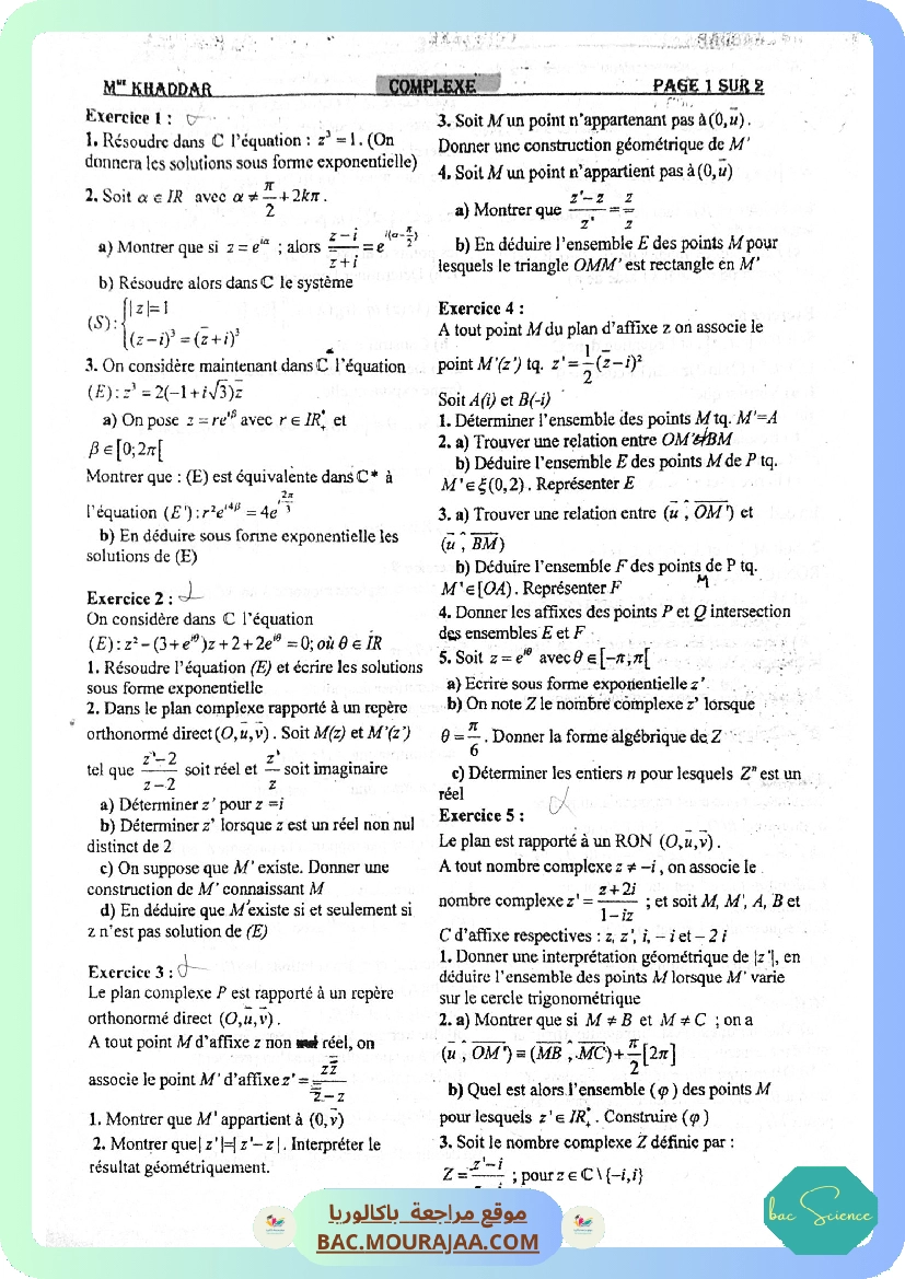 Revision-complexe