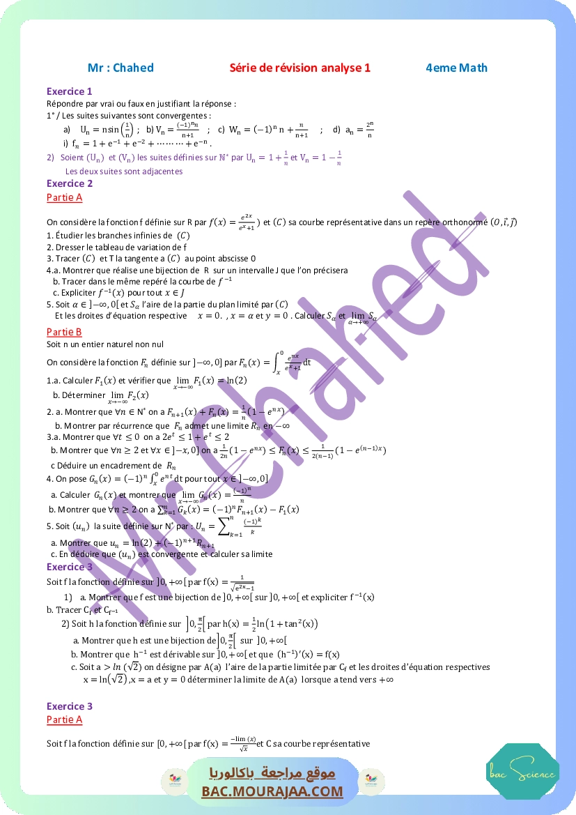 Analyse 1