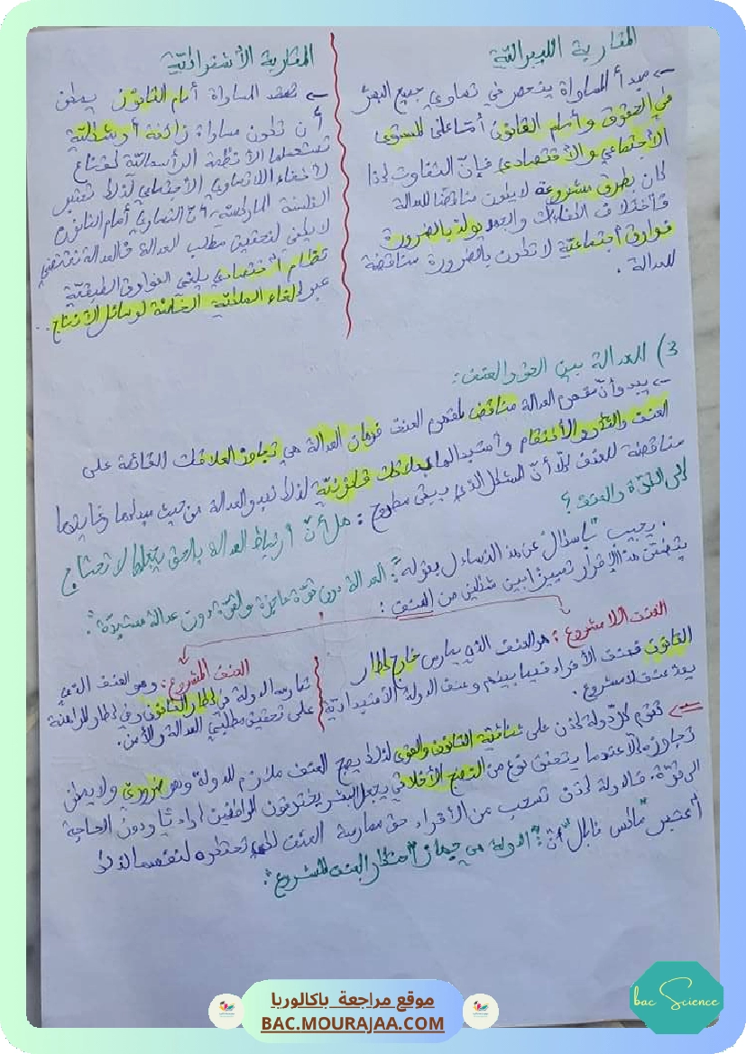 تلخيص محور الدولة