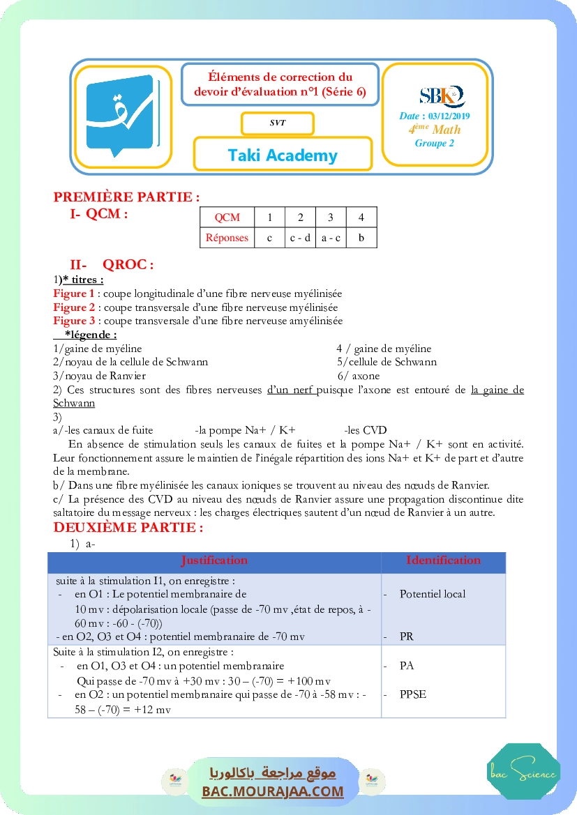 Correction Serie 6 ds 1 3-12-2019