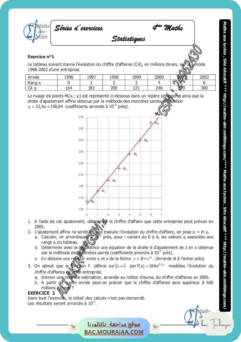 statistique-fiche et series