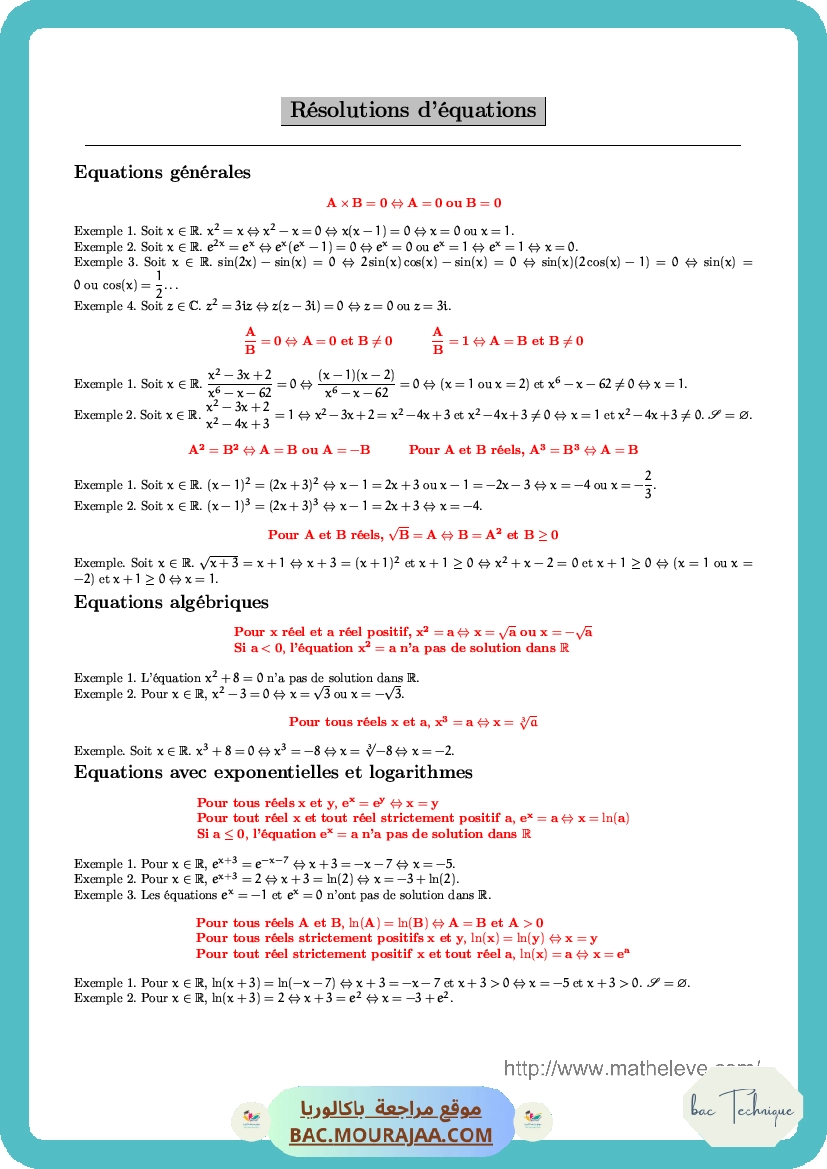 Resumer-resolutions-d-equations