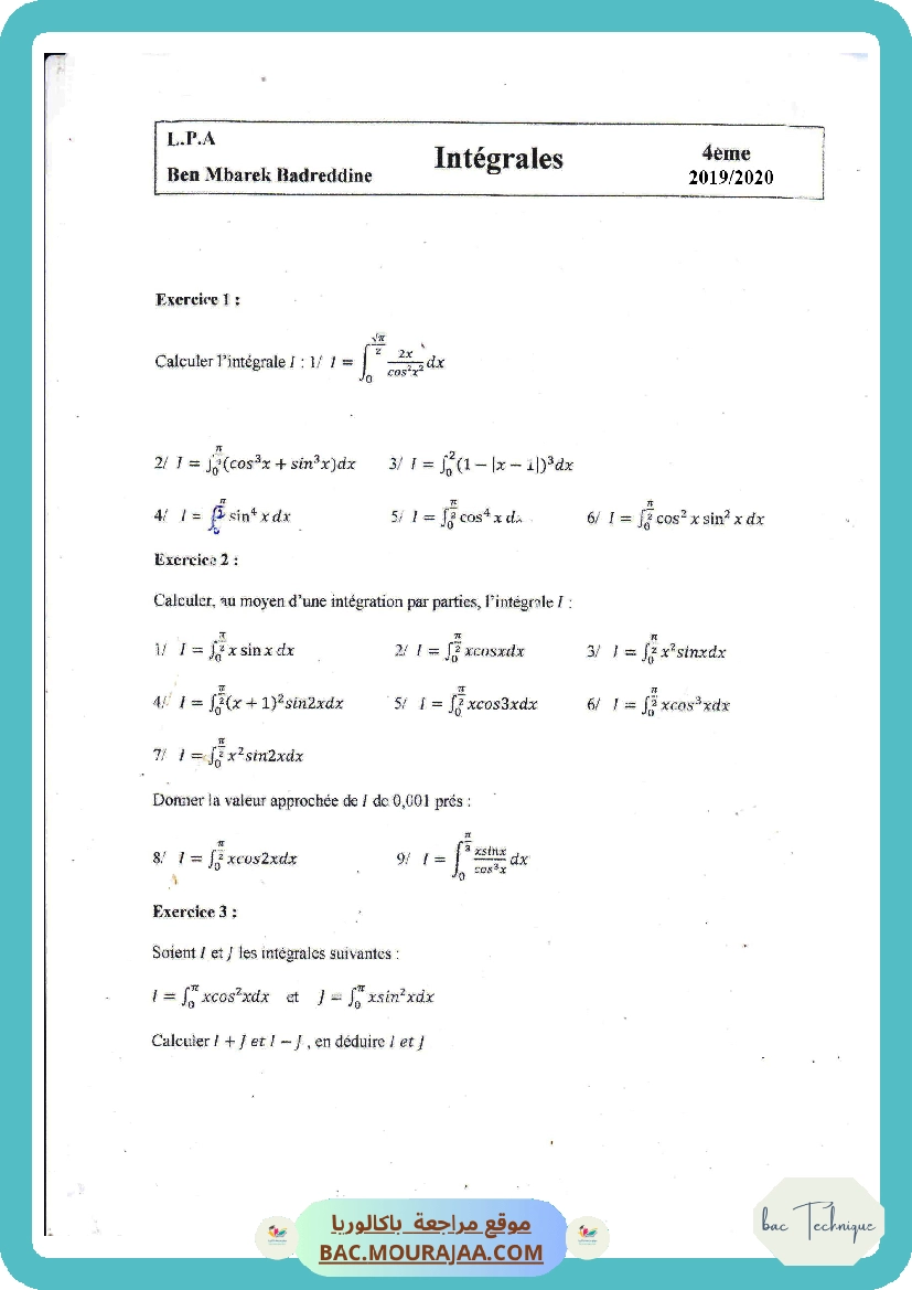 integrales