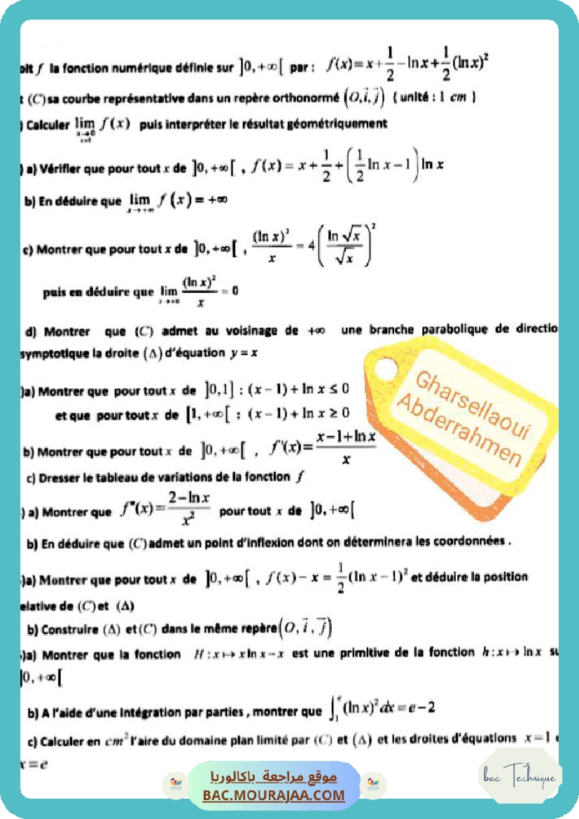 Exercices-Bac-ln