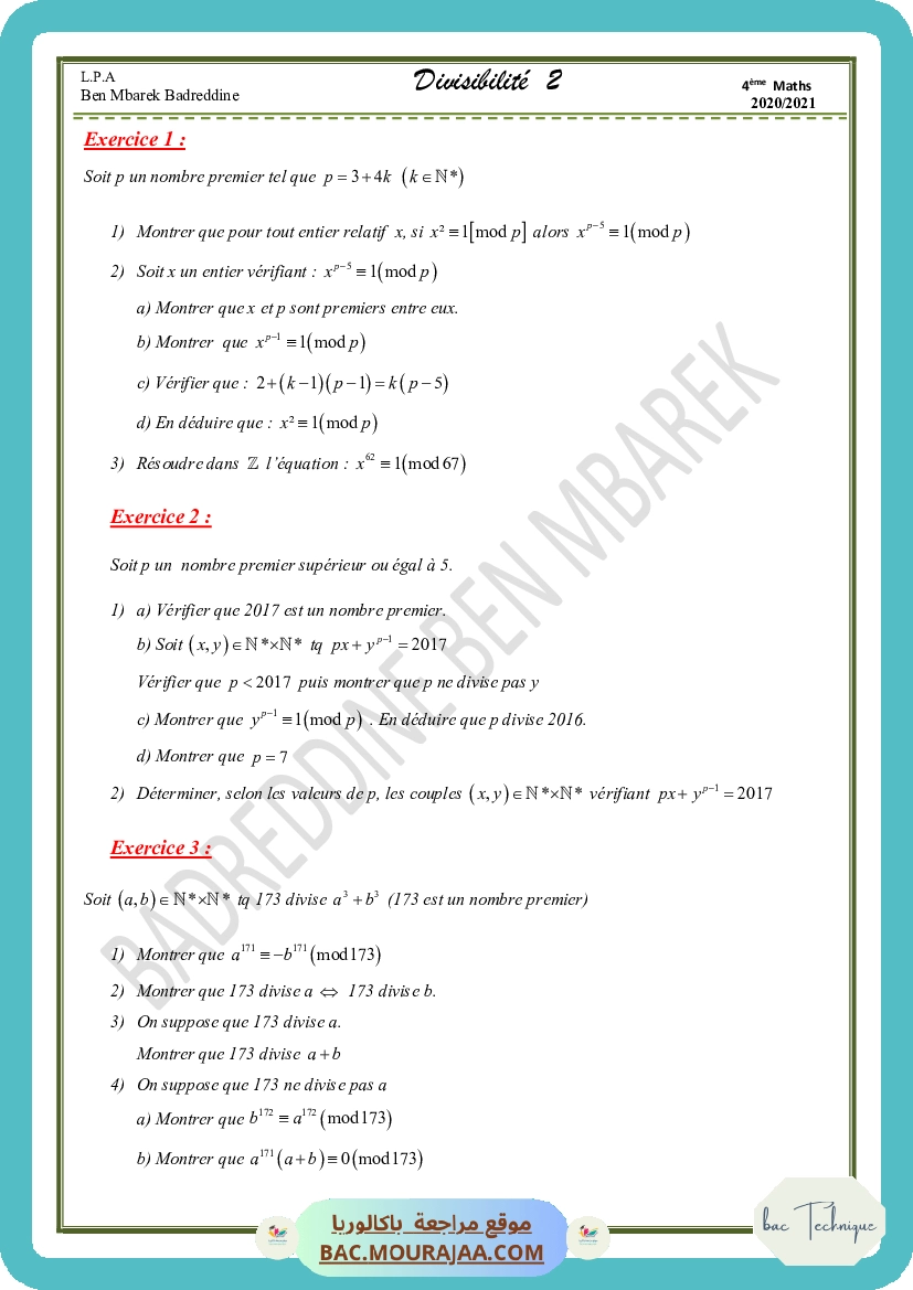 Divisibilite2