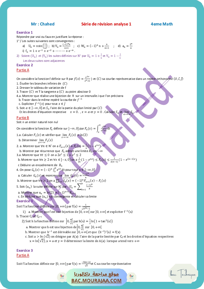 Analyse 1