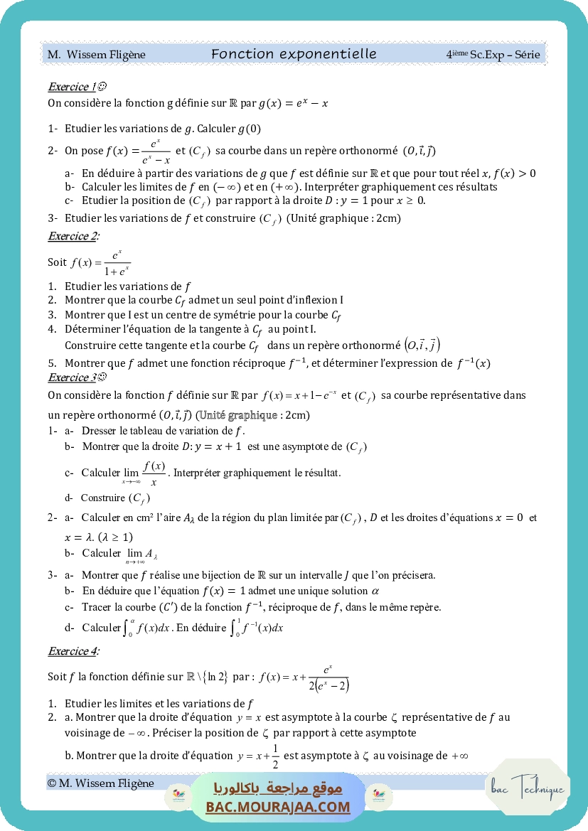 Fonction exponentielle 2021(allege)