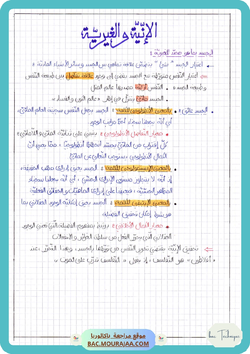 الإنية و الغيرية