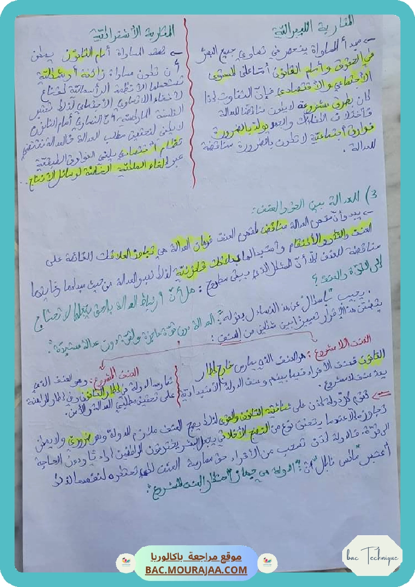تلخيص محور الدولة