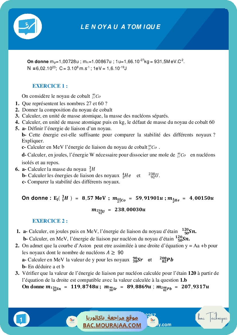 Noyau atomique